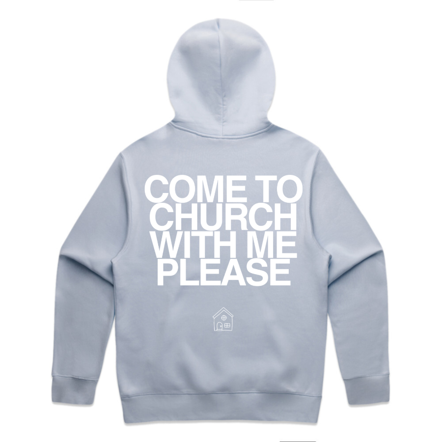Come To Church Hoodie (Powder)