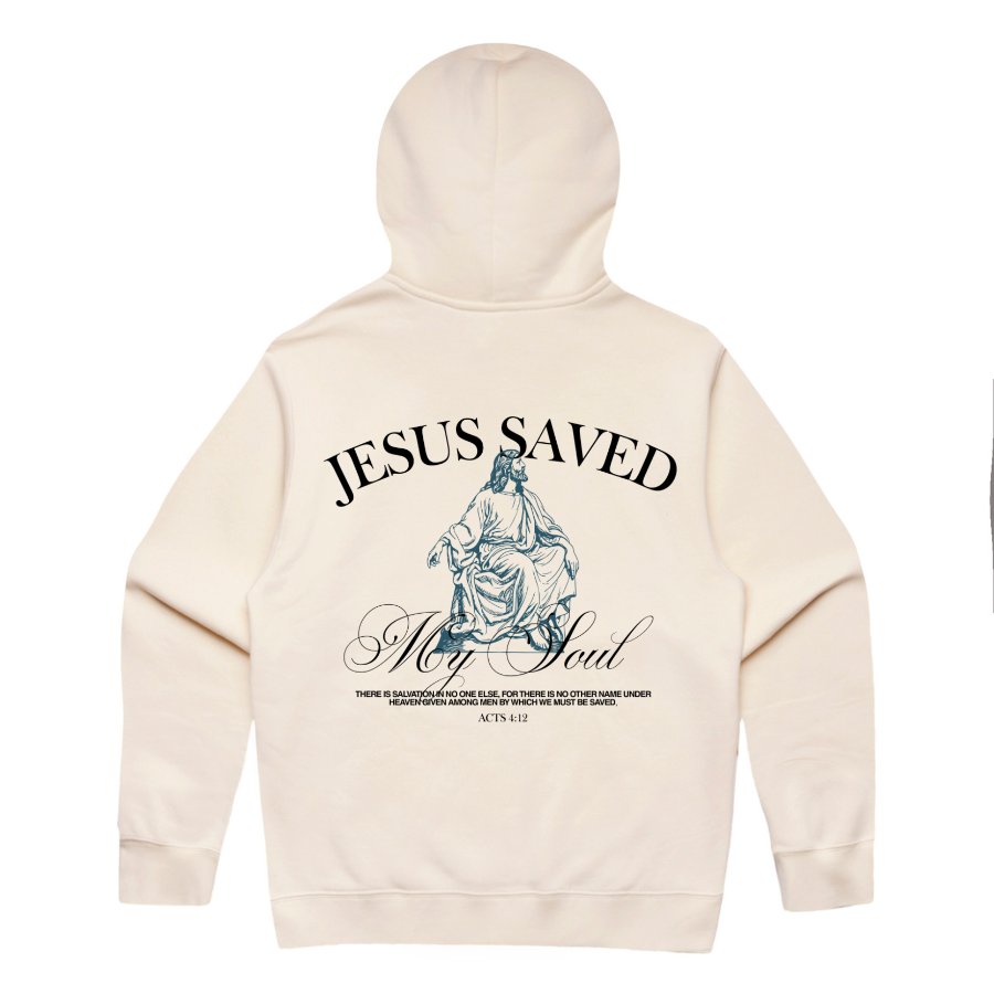 Saved Soul Hoodie (Ecru)