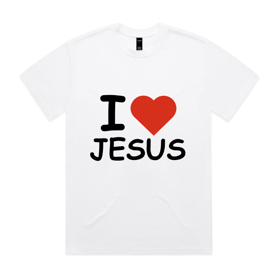 I <3 Jesus Crop Tee
