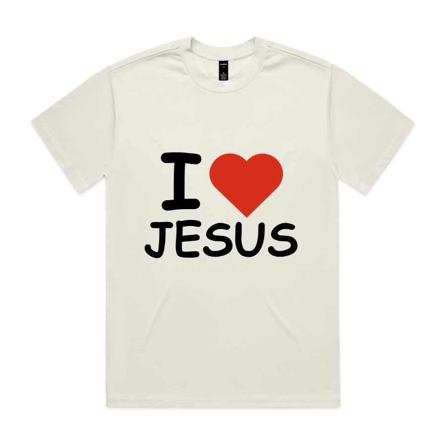 I <3 Jesus Crop Tee